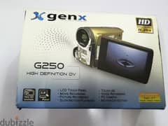 للبيع او التبديل، كاميرا genx G250 HIGH DEFINITION DV