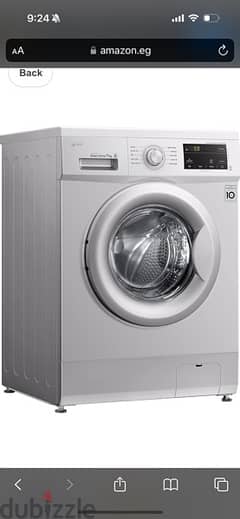 LG Front Load Washing Machine with Direct Drive - 7 Kg