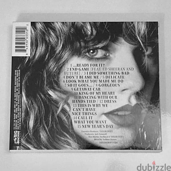 Taylor Swift Reputation Album 1