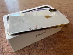 iphone XS 256 gb silver perfect condition