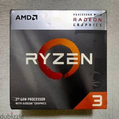 بروسيسور Ryzen 3 3200G بكارت شاشة مدمج 0