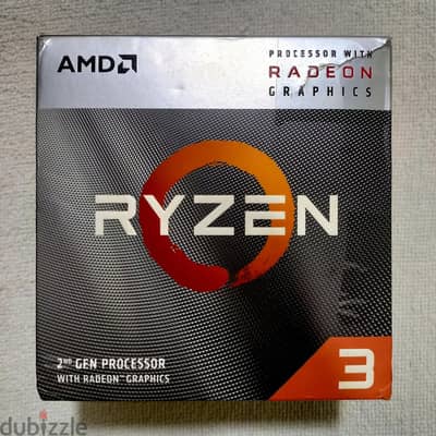 بروسيسور Ryzen 3 3200G بكارت شاشة مدمج