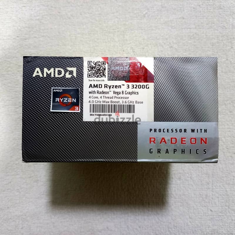 بروسيسور Ryzen 3 3200G بكارت شاشة مدمج 2