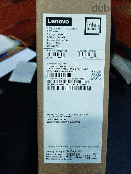 Lenovo V15 G1 IML 8