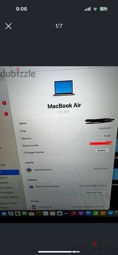 Macbook Air M1 Chip