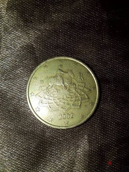 عملة 50 Euro cent 0