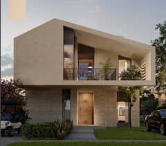 next to Beverly hills and solana in karmell sodic villa for sale shikh Zayed October in installment prime location 0