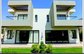 فيلا استاندالون للبيع متشطبة بالتكييفات والمطبخ ازها الساحل الشمالي Villa Standalone For Sale Azha North Coast Ras Elhikma 0