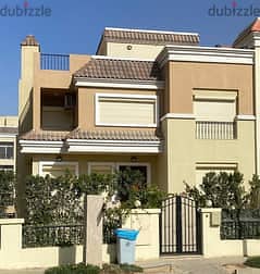 5-bedroom villa for sale in Fifth Settlement, Sarai Compound, next to Madinaty and the American University, with a 70% discount on payment systems. 0