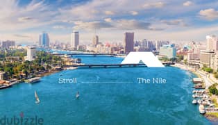 apartment for sale  ,ready to move view nile fully finishing 0