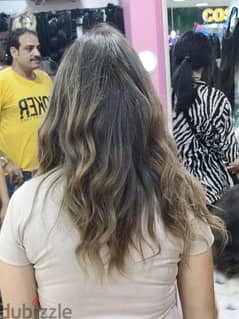 new natural wig باروكه شعر طبيعي جديده 0