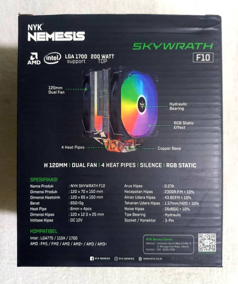 بروسيسور Ryzen 5 5600x معاه كولر RGB جاي ب 4 أنابيب متاح كميات 8