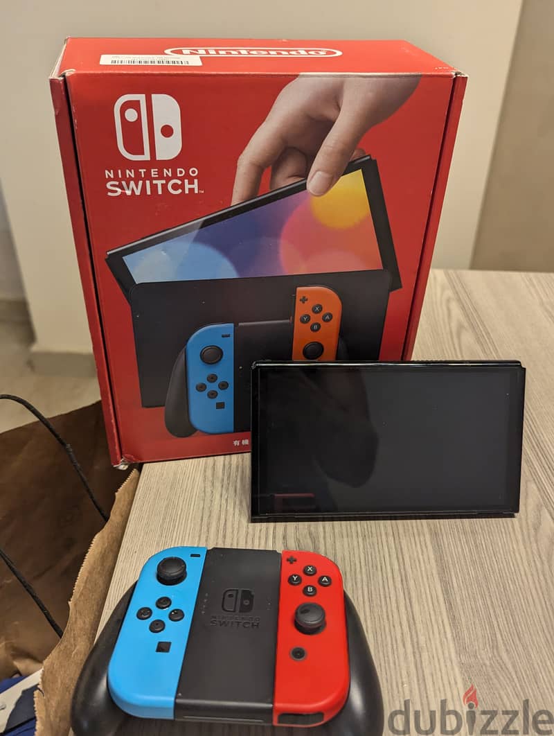 OLED NINTENDO SWITCH 2024 5