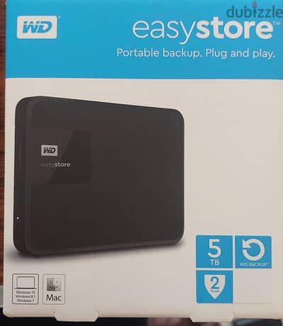 Hard desk External Easystore WD 5TB from USA  هارد ديسك خارجى 5 تيرا