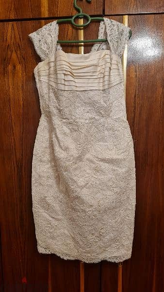 Mini wedding dress-post party