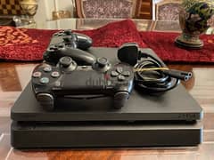 playstation 4 slim بحاله ممتازه 0