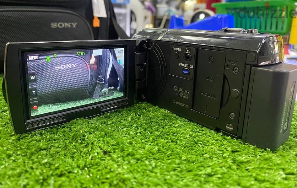 سوني هاند كام : SONY HDR-PJ50E Full HD 220GB 7.1M handcam & projector 1