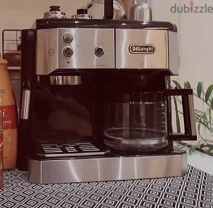 ماكنه قهوة Coffe Machine - Delonghi BCO421. S Dual Function Machine 4