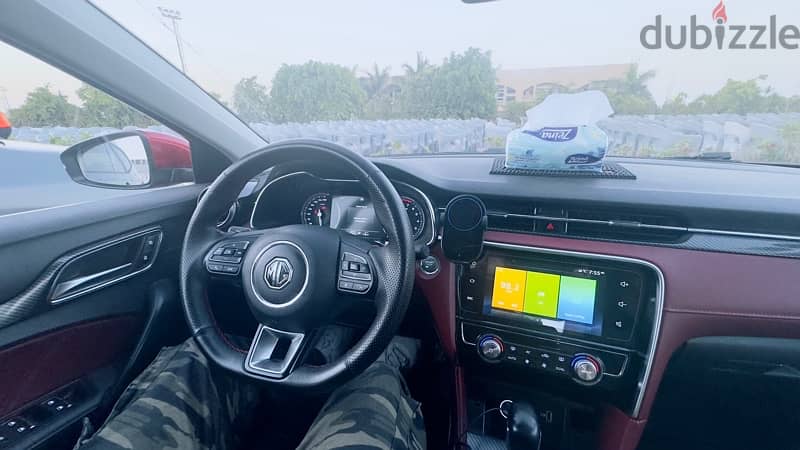 MG 6 Luxury Red Interior أعلى فئة 5