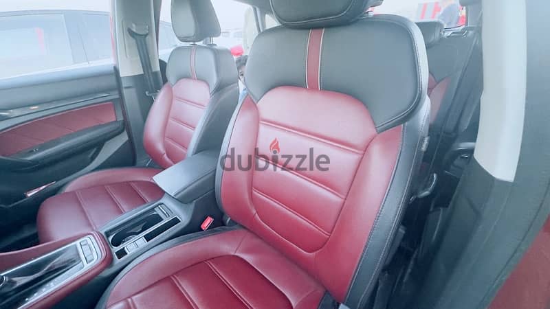 MG 6 Luxury Red Interior أعلى فئة 6