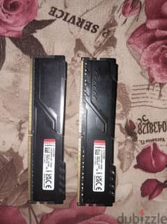 رام8 جيجا  2ram 2×8 gb king stone metal ddr4 0