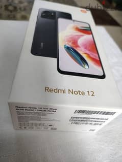 Redmi Note 12 Ram 8GB كسر زيرو