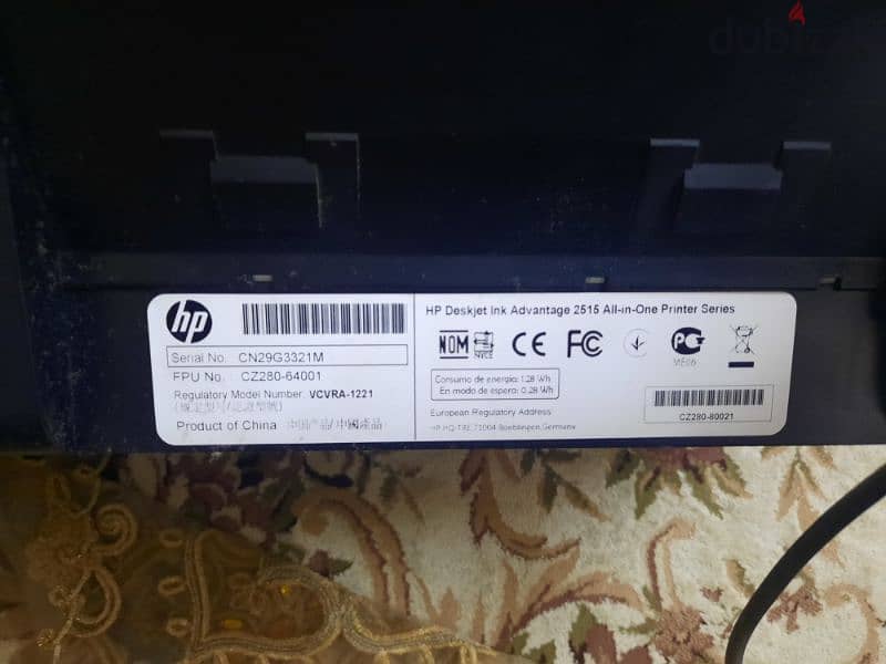 hp desk jet 2515 2