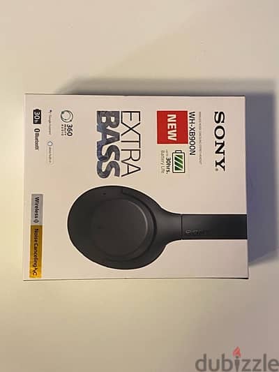 Sony WH-XB900N Wireless Noise Canceling Headphones - Black