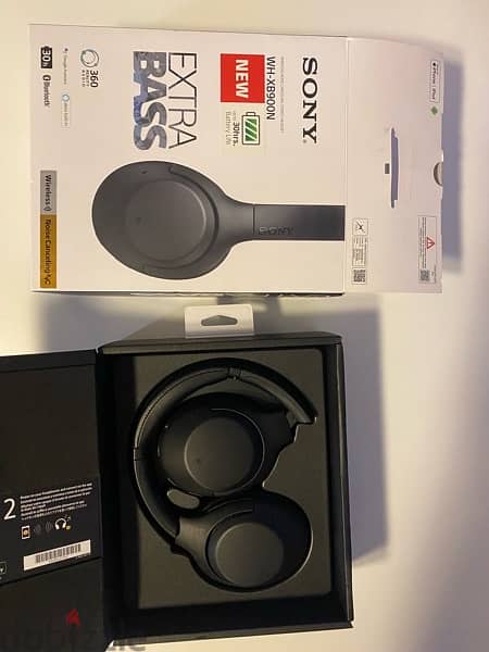 Sony WH-XB900N Wireless Noise Canceling Headphones - Black 1