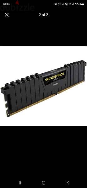 ram 16g ddr4 corsair 3600mhz 1