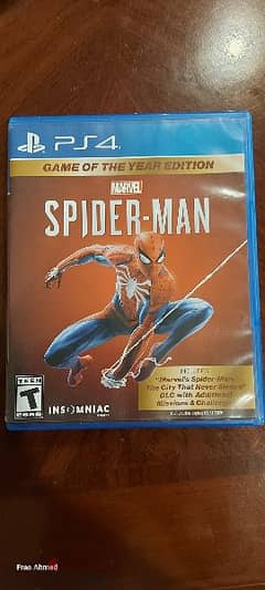 spider man ps4 CD 0