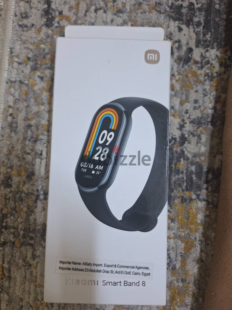 Xiaomi Smart Band 8 - Graphite Black ساعة ذكيه شاومي مي باند 8 10