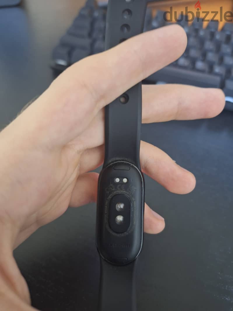 Xiaomi Smart Band 8 - Graphite Black ساعة ذكيه شاومي مي باند 8 4