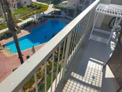 شاليه غرفتين view pool للايجار في مارينا مراسي 0