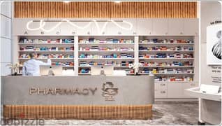 Pay 10% and own a pharmacy at a shot price that serves a residential compound, the embassy district, and the service triangle at R7 Pam’s Mall in the 0