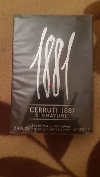 زجاجه برفيوم signature طراز  cerruti1881 ١٠٠ مل وارد فرنسا اوريجينال 3