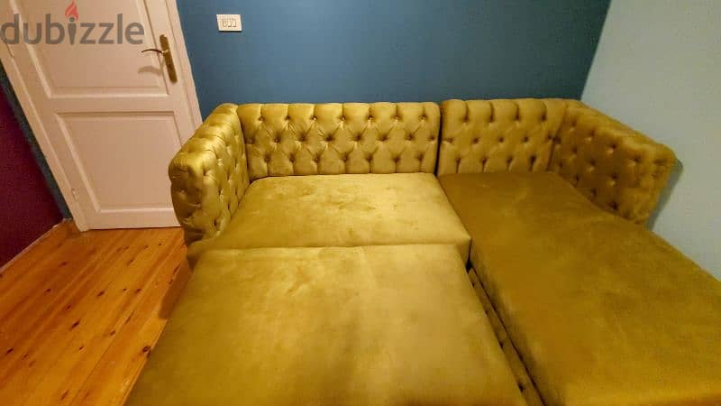 كنبة ركنةcorner couch 0