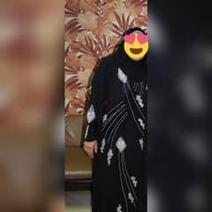 عبايه سواريه خليجي استعمال مره واحده فقط 0