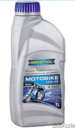 oil motorcycle ravenol 10w 0