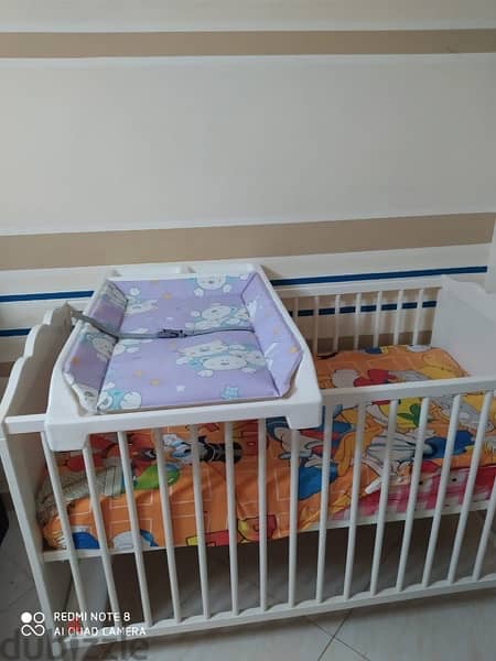 Ikea baby crib سرير اطفال ايكيا اصلي 4