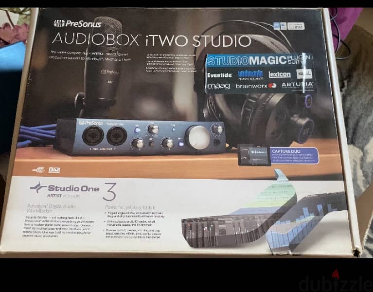 بندل كامل pressonus audio box  itow studio 1