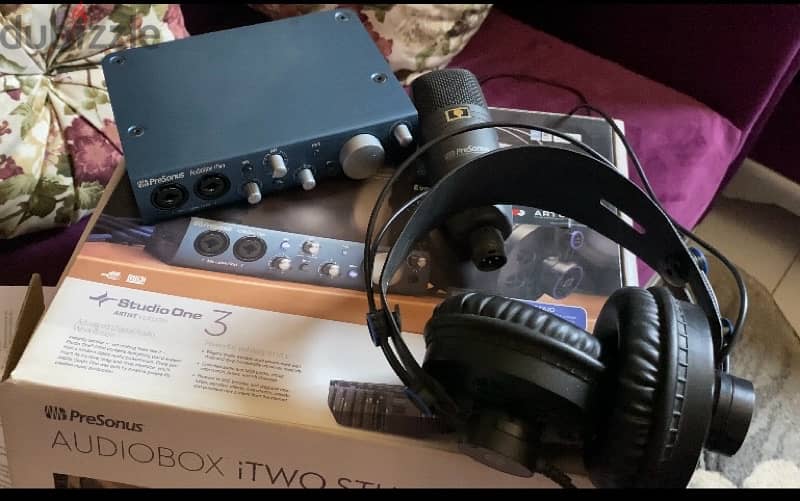 بندل كامل pressonus audio box  itow studio 2