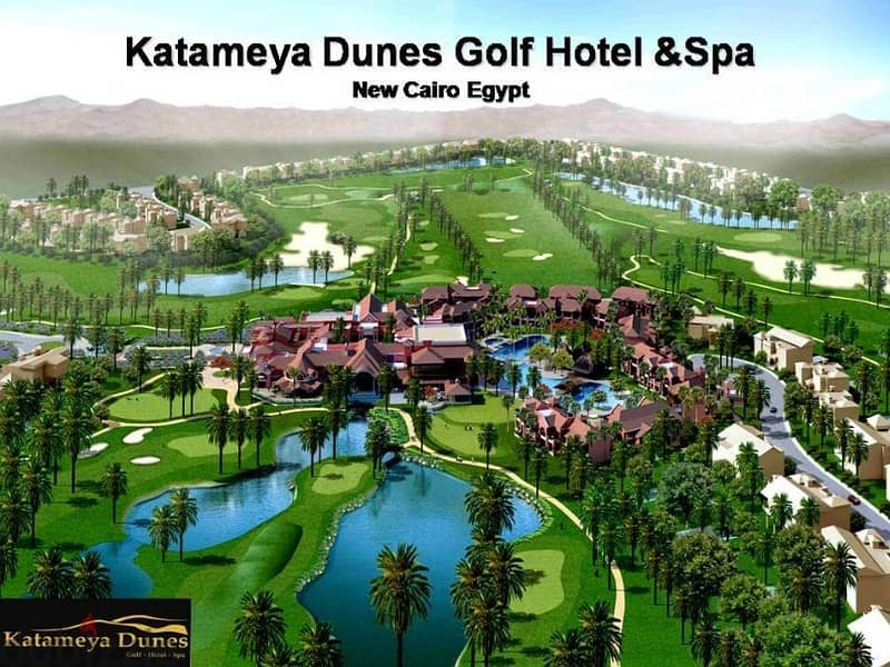 فيلا للبيع قطامية ديونز فيو رائع katameya dunes 12