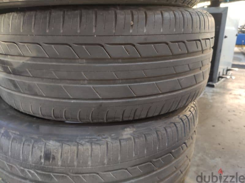 Tire bridgestone  السعر  للاربع فرد كاوتش- اطارات بريدجستون 8