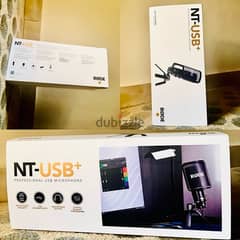 مايك رود NT-USB جديد، العلبة بتاعته متفتحتش، منشأه أمريكا وللبيع.