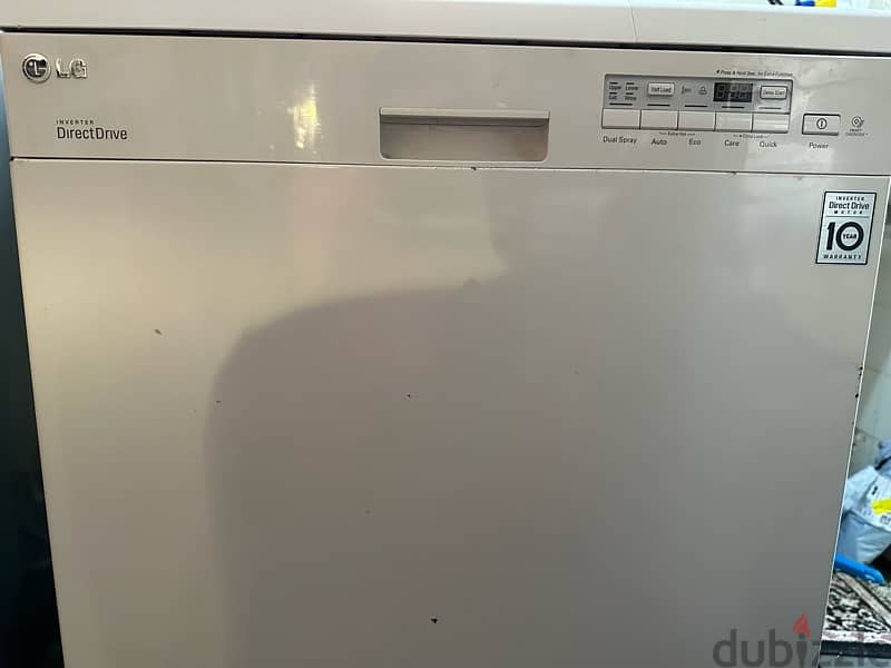 LG Inverter DirectDriver Dishwasher/  غسالة اطباق وارد الخليج LG 1