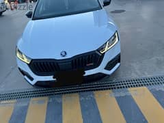 Skoda Octavia VRS 2021 White x Black 0