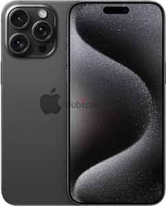 Iphone 15 Pro Max 256 titanium  black 0