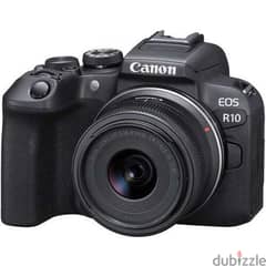 Canon EOS R10 Mirrorless Camera with 18-45mm Lens 0