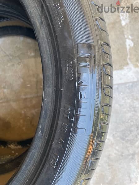 Tires for sale 245/45/R18 Pirelli Run flat 1